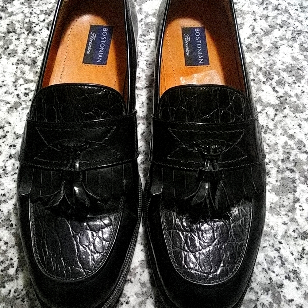 Bostonian Florentine Italian Loafer Black
